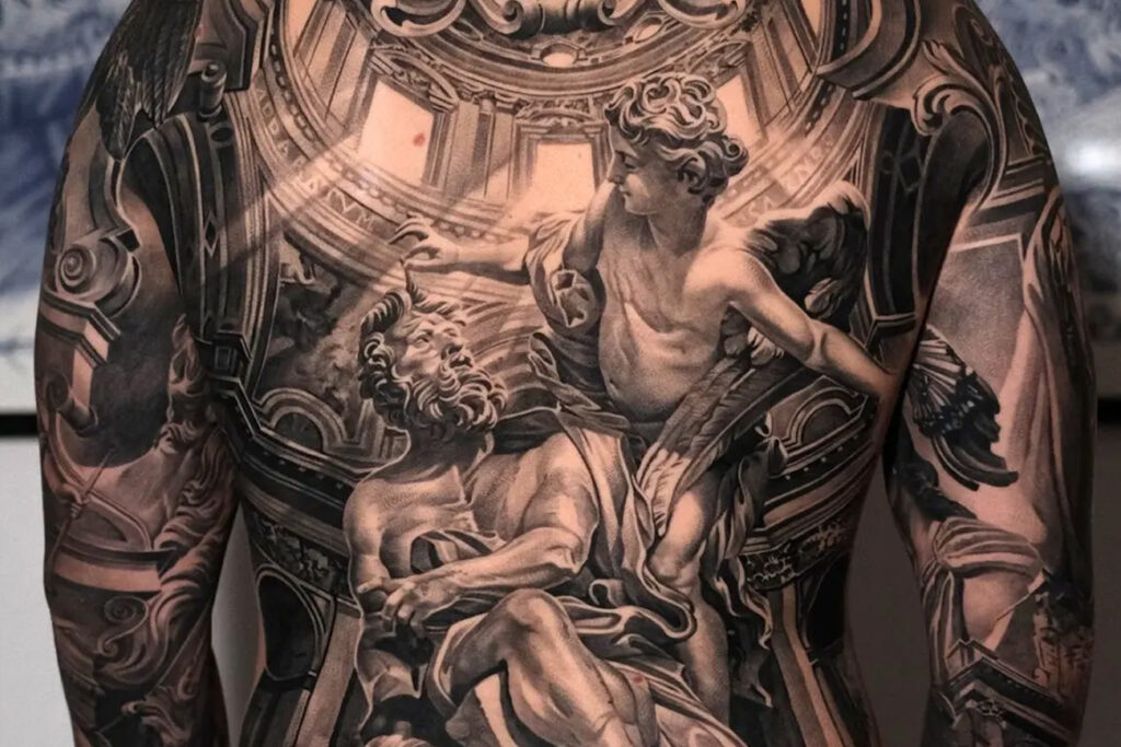 Realistic tattoo by Ruben Riksfjord @rubentattooer